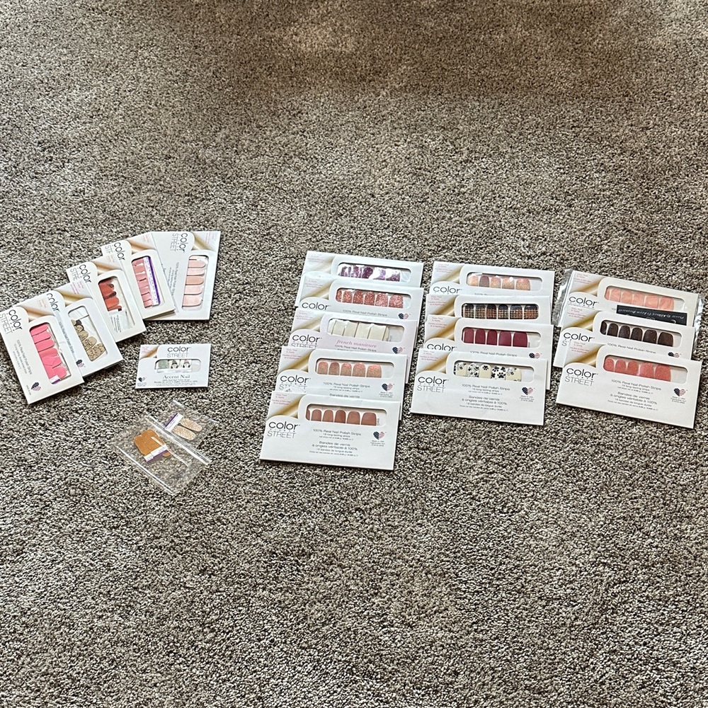 Color Street Vibrant Nail Polish Strips Collection